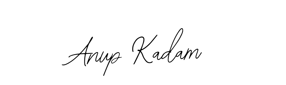 How to make Anup Kadam name signature. Use Bearetta-2O07w style for creating short signs online. This is the latest handwritten sign. Anup Kadam signature style 12 images and pictures png