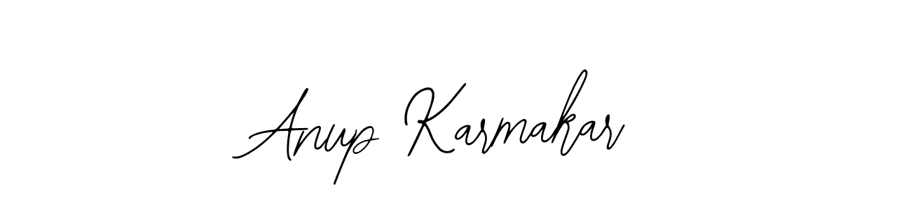 Bearetta-2O07w is a professional signature style that is perfect for those who want to add a touch of class to their signature. It is also a great choice for those who want to make their signature more unique. Get Anup Karmakar name to fancy signature for free. Anup Karmakar signature style 12 images and pictures png