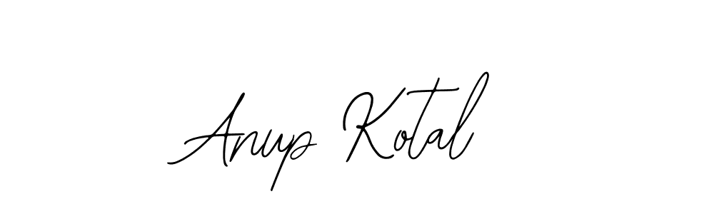 How to make Anup Kotal name signature. Use Bearetta-2O07w style for creating short signs online. This is the latest handwritten sign. Anup Kotal signature style 12 images and pictures png