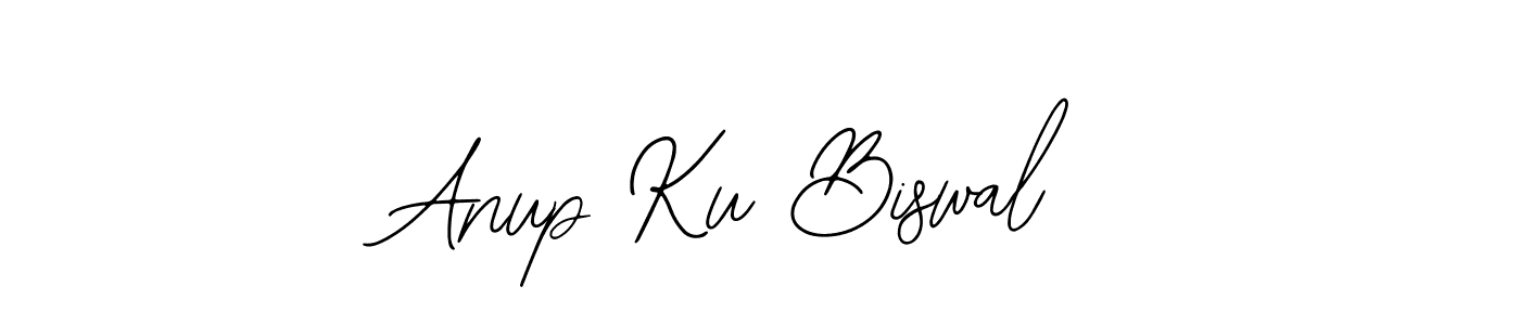 How to make Anup Ku Biswal name signature. Use Bearetta-2O07w style for creating short signs online. This is the latest handwritten sign. Anup Ku Biswal signature style 12 images and pictures png