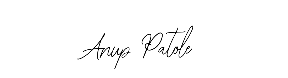 Use a signature maker to create a handwritten signature online. With this signature software, you can design (Bearetta-2O07w) your own signature for name Anup Patole. Anup Patole signature style 12 images and pictures png