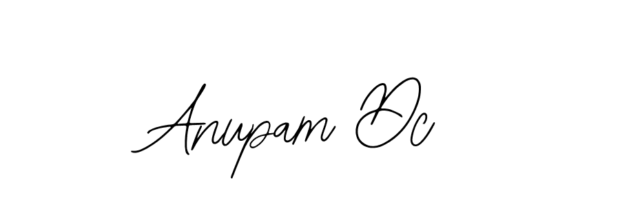 The best way (Bearetta-2O07w) to make a short signature is to pick only two or three words in your name. The name Anupam Dc include a total of six letters. For converting this name. Anupam Dc signature style 12 images and pictures png