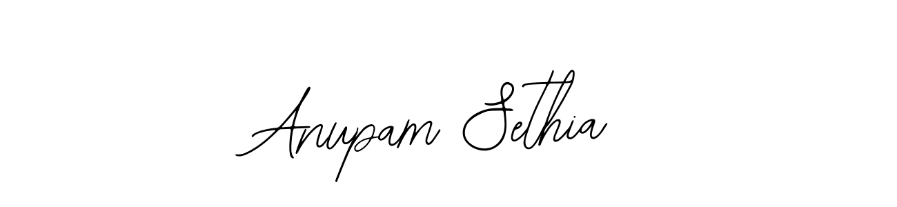 Create a beautiful signature design for name Anupam Sethia. With this signature (Bearetta-2O07w) fonts, you can make a handwritten signature for free. Anupam Sethia signature style 12 images and pictures png