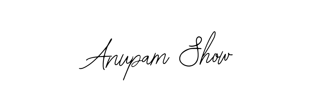 It looks lik you need a new signature style for name Anupam Show. Design unique handwritten (Bearetta-2O07w) signature with our free signature maker in just a few clicks. Anupam Show signature style 12 images and pictures png