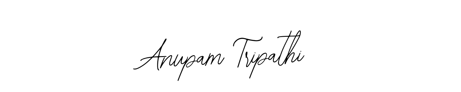 The best way (Bearetta-2O07w) to make a short signature is to pick only two or three words in your name. The name Anupam Tripathi include a total of six letters. For converting this name. Anupam Tripathi signature style 12 images and pictures png