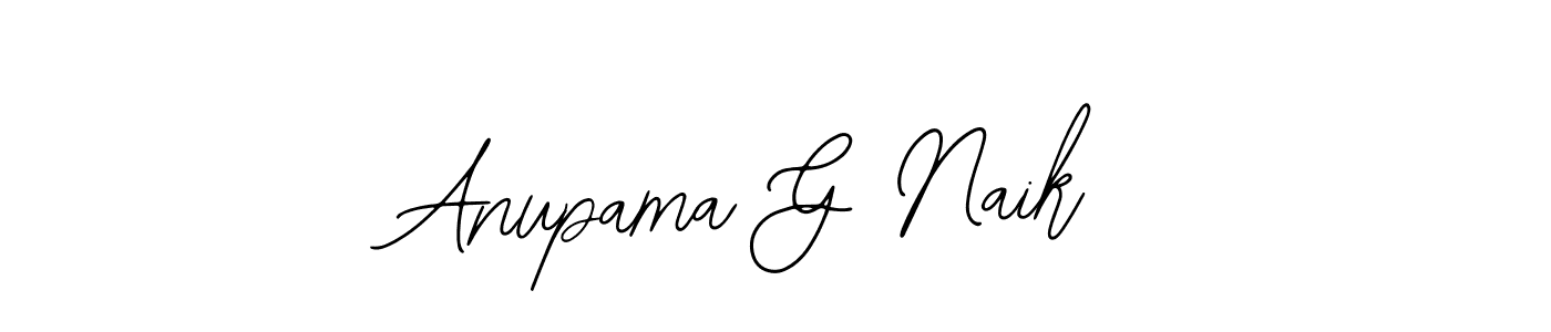Best and Professional Signature Style for Anupama G Naik. Bearetta-2O07w Best Signature Style Collection. Anupama G Naik signature style 12 images and pictures png