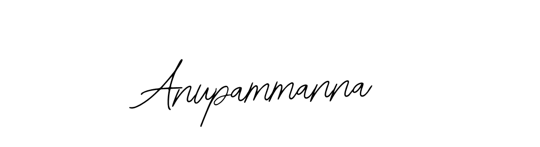 The best way (Bearetta-2O07w) to make a short signature is to pick only two or three words in your name. The name Anupammanna include a total of six letters. For converting this name. Anupammanna signature style 12 images and pictures png