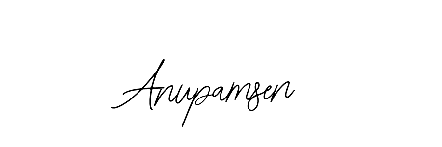 It looks lik you need a new signature style for name Anupamsen. Design unique handwritten (Bearetta-2O07w) signature with our free signature maker in just a few clicks. Anupamsen signature style 12 images and pictures png