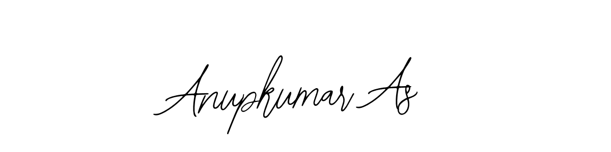 Design your own signature with our free online signature maker. With this signature software, you can create a handwritten (Bearetta-2O07w) signature for name Anupkumar As. Anupkumar As signature style 12 images and pictures png