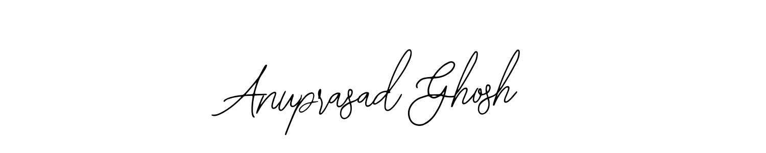 Similarly Bearetta-2O07w is the best handwritten signature design. Signature creator online .You can use it as an online autograph creator for name Anuprasad Ghosh. Anuprasad Ghosh signature style 12 images and pictures png