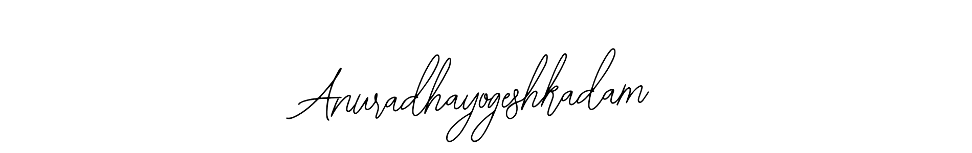 Make a short Anuradhayogeshkadam signature style. Manage your documents anywhere anytime using Bearetta-2O07w. Create and add eSignatures, submit forms, share and send files easily. Anuradhayogeshkadam signature style 12 images and pictures png