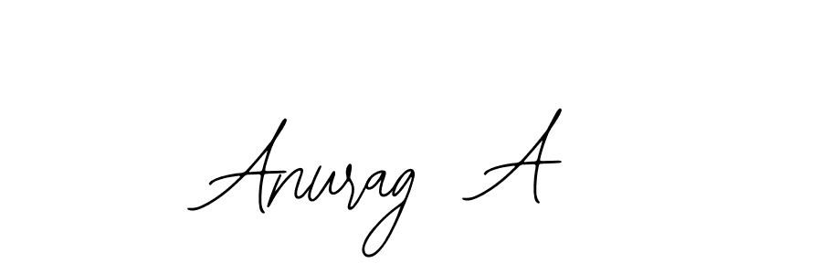 Use a signature maker to create a handwritten signature online. With this signature software, you can design (Bearetta-2O07w) your own signature for name Anurag  A. Anurag  A signature style 12 images and pictures png