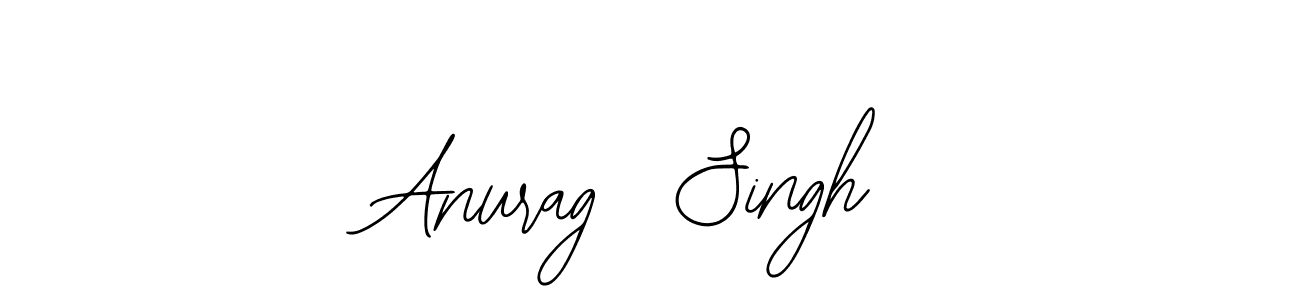 Design your own signature with our free online signature maker. With this signature software, you can create a handwritten (Bearetta-2O07w) signature for name Anurag  Singh. Anurag  Singh signature style 12 images and pictures png