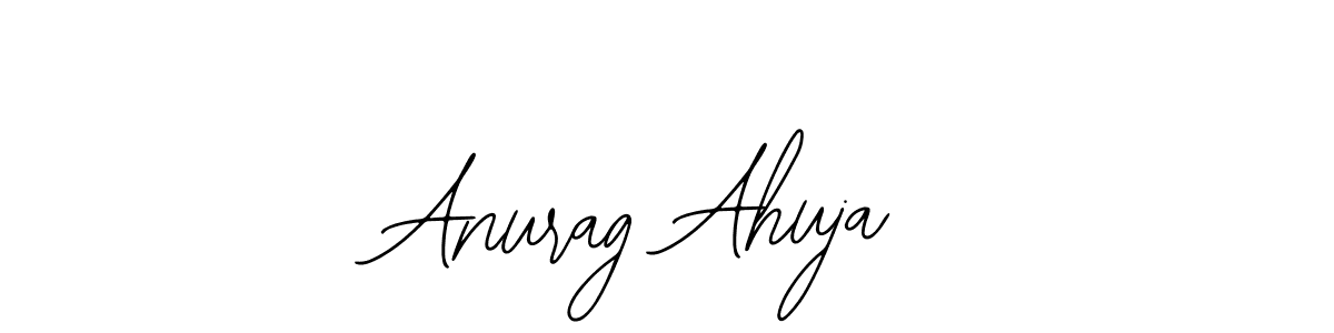 How to make Anurag Ahuja signature? Bearetta-2O07w is a professional autograph style. Create handwritten signature for Anurag Ahuja name. Anurag Ahuja signature style 12 images and pictures png