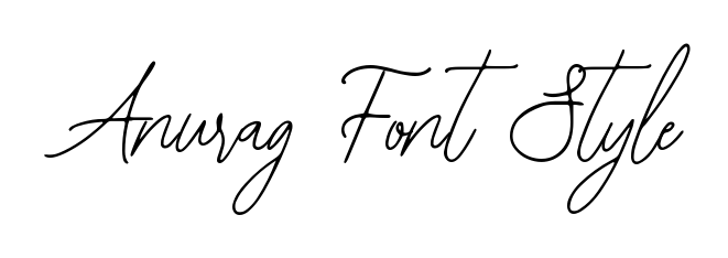 The Bearetta-2O07w handwriting style adds charm and authenticity to name Anurag Font Style. A wonderful choice for personal thank-you notes. Anurag Font Style signature style 12 images and pictures png
