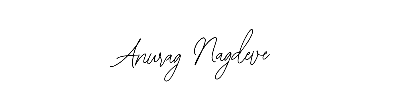 You should practise on your own different ways (Bearetta-2O07w) to write your name (Anurag Nagdeve) in signature. don't let someone else do it for you. Anurag Nagdeve signature style 12 images and pictures png