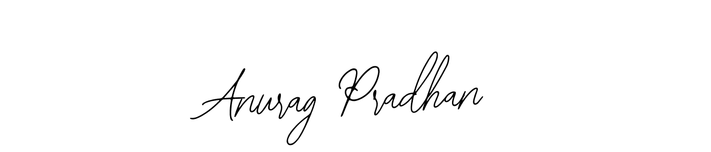 How to make Anurag Pradhan name signature. Use Bearetta-2O07w style for creating short signs online. This is the latest handwritten sign. Anurag Pradhan signature style 12 images and pictures png