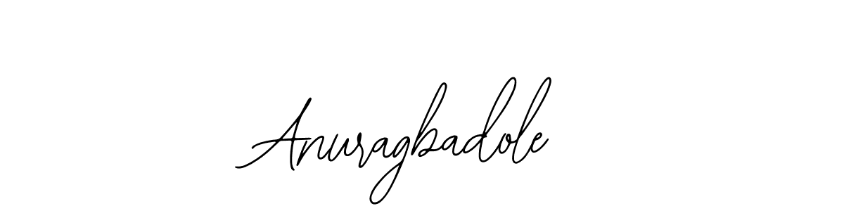 The best way (Bearetta-2O07w) to make a short signature is to pick only two or three words in your name. The name Anuragbadole include a total of six letters. For converting this name. Anuragbadole signature style 12 images and pictures png