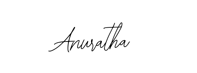 Design your own signature with our free online signature maker. With this signature software, you can create a handwritten (Bearetta-2O07w) signature for name Anuratha. Anuratha signature style 12 images and pictures png