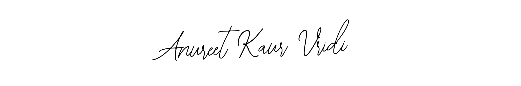 Anureet Kaur Vridi stylish signature style. Best Handwritten Sign (Bearetta-2O07w) for my name. Handwritten Signature Collection Ideas for my name Anureet Kaur Vridi. Anureet Kaur Vridi signature style 12 images and pictures png