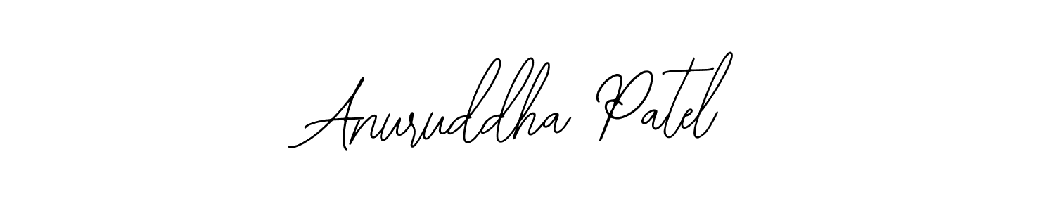 Use a signature maker to create a handwritten signature online. With this signature software, you can design (Bearetta-2O07w) your own signature for name Anuruddha Patel. Anuruddha Patel signature style 12 images and pictures png