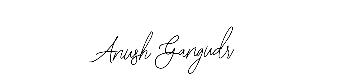 Anush Gangudr stylish signature style. Best Handwritten Sign (Bearetta-2O07w) for my name. Handwritten Signature Collection Ideas for my name Anush Gangudr. Anush Gangudr signature style 12 images and pictures png