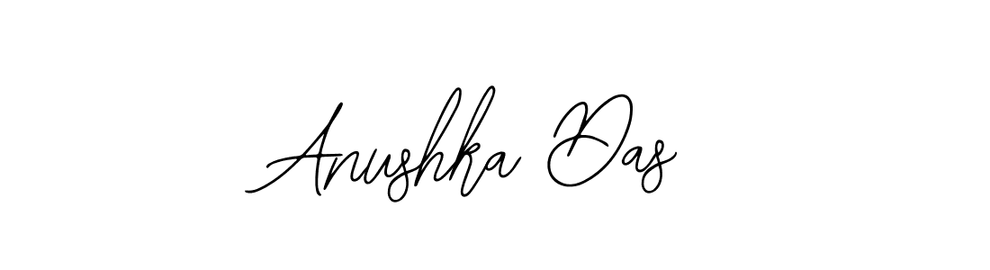 How to make Anushka Das name signature. Use Bearetta-2O07w style for creating short signs online. This is the latest handwritten sign. Anushka Das signature style 12 images and pictures png
