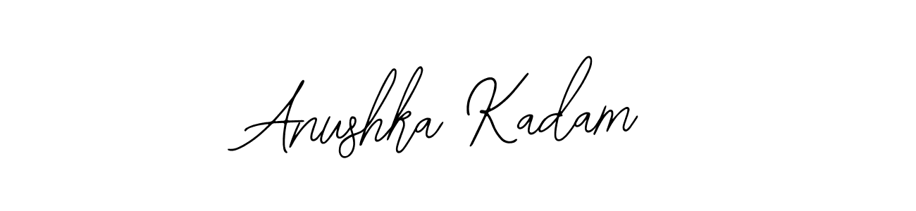 Make a beautiful signature design for name Anushka Kadam. With this signature (Bearetta-2O07w) style, you can create a handwritten signature for free. Anushka Kadam signature style 12 images and pictures png