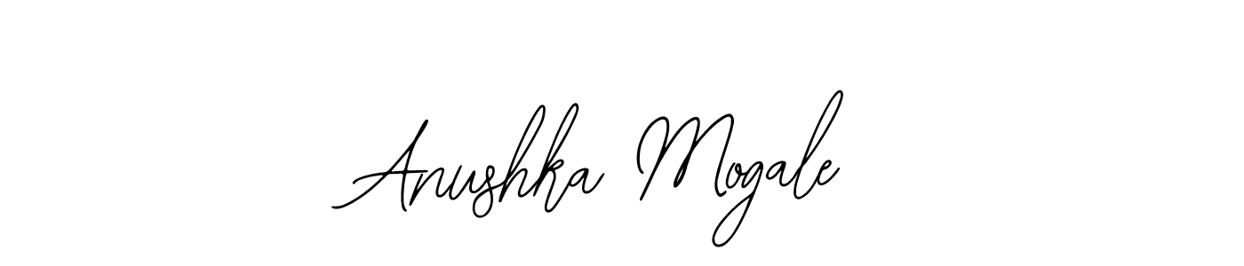 Anushka Mogale stylish signature style. Best Handwritten Sign (Bearetta-2O07w) for my name. Handwritten Signature Collection Ideas for my name Anushka Mogale. Anushka Mogale signature style 12 images and pictures png