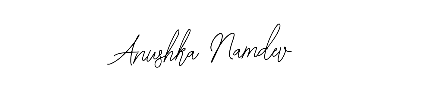 Design your own signature with our free online signature maker. With this signature software, you can create a handwritten (Bearetta-2O07w) signature for name Anushka Namdev. Anushka Namdev signature style 12 images and pictures png