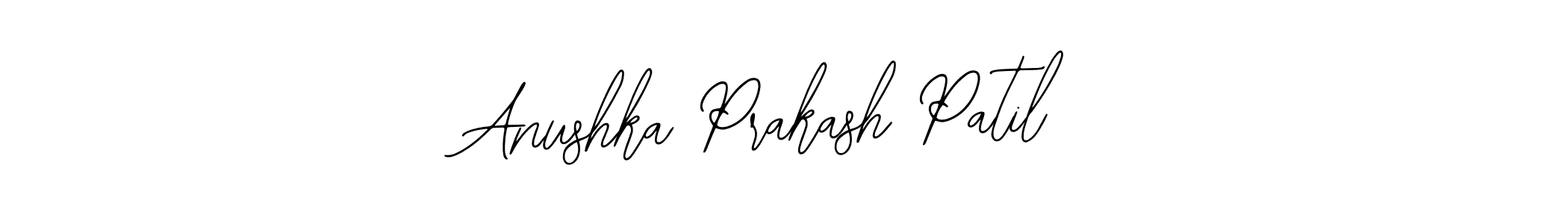 Make a beautiful signature design for name Anushka Prakash Patil. Use this online signature maker to create a handwritten signature for free. Anushka Prakash Patil signature style 12 images and pictures png