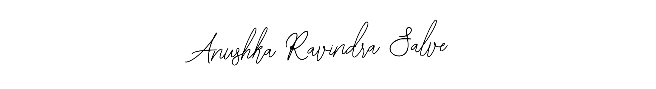 Anushka Ravindra Salve stylish signature style. Best Handwritten Sign (Bearetta-2O07w) for my name. Handwritten Signature Collection Ideas for my name Anushka Ravindra Salve. Anushka Ravindra Salve signature style 12 images and pictures png