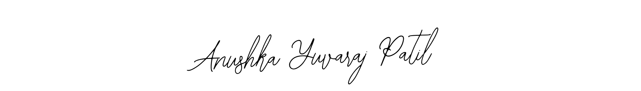 Use a signature maker to create a handwritten signature online. With this signature software, you can design (Bearetta-2O07w) your own signature for name Anushka Yuvaraj Patil. Anushka Yuvaraj Patil signature style 12 images and pictures png