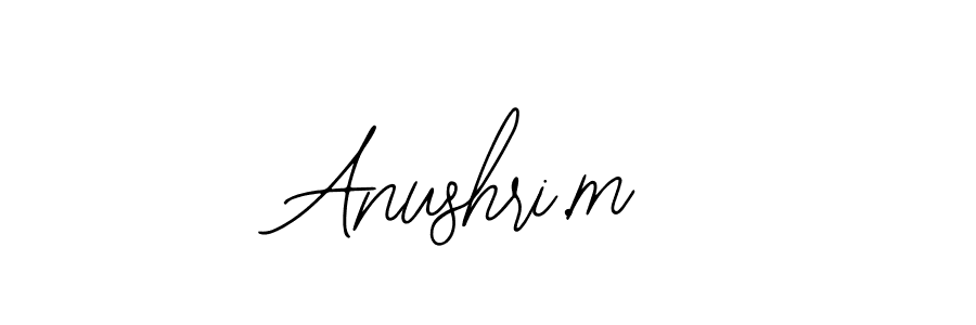 Once you've used our free online signature maker to create your best signature Bearetta-2O07w style, it's time to enjoy all of the benefits that Anushri.m name signing documents. Anushri.m signature style 12 images and pictures png