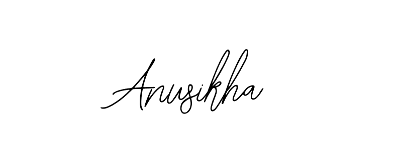 How to make Anusikha signature? Bearetta-2O07w is a professional autograph style. Create handwritten signature for Anusikha name. Anusikha signature style 12 images and pictures png