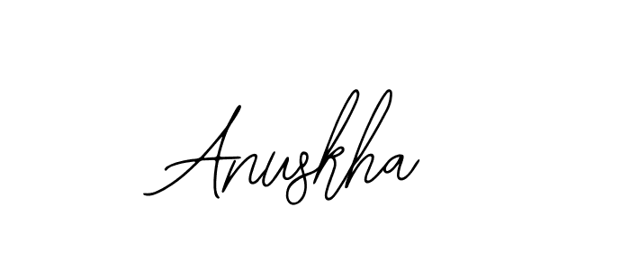 Make a beautiful signature design for name Anuskha. With this signature (Bearetta-2O07w) style, you can create a handwritten signature for free. Anuskha signature style 12 images and pictures png