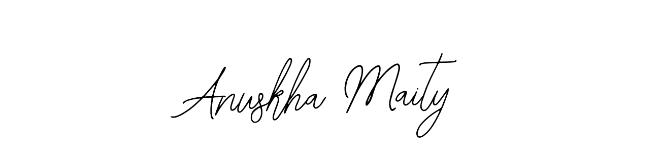 Design your own signature with our free online signature maker. With this signature software, you can create a handwritten (Bearetta-2O07w) signature for name Anuskha Maity. Anuskha Maity signature style 12 images and pictures png