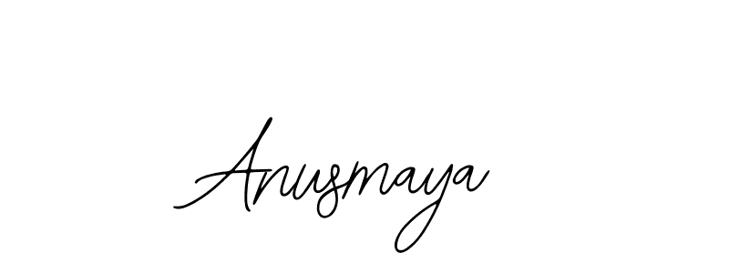 The best way (Bearetta-2O07w) to make a short signature is to pick only two or three words in your name. The name Anusmaya include a total of six letters. For converting this name. Anusmaya signature style 12 images and pictures png