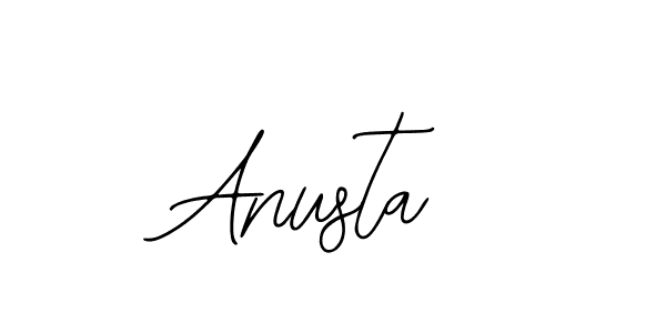 Also we have Anusta name is the best signature style. Create professional handwritten signature collection using Bearetta-2O07w autograph style. Anusta signature style 12 images and pictures png