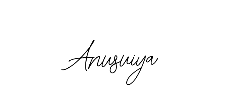 How to Draw Anusuiya signature style? Bearetta-2O07w is a latest design signature styles for name Anusuiya. Anusuiya signature style 12 images and pictures png