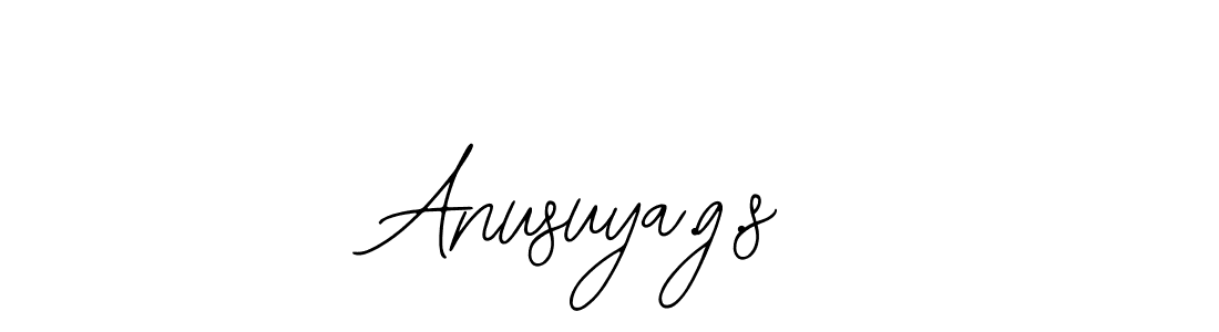 Anusuya.g.s stylish signature style. Best Handwritten Sign (Bearetta-2O07w) for my name. Handwritten Signature Collection Ideas for my name Anusuya.g.s. Anusuya.g.s signature style 12 images and pictures png