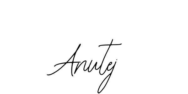 How to make Anutej signature? Bearetta-2O07w is a professional autograph style. Create handwritten signature for Anutej name. Anutej signature style 12 images and pictures png