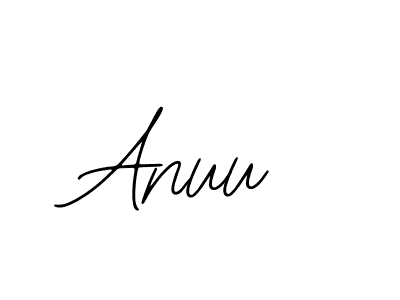 You should practise on your own different ways (Bearetta-2O07w) to write your name (Anuu) in signature. don't let someone else do it for you. Anuu signature style 12 images and pictures png