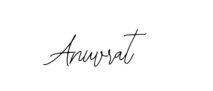 How to make Anuvrat signature? Bearetta-2O07w is a professional autograph style. Create handwritten signature for Anuvrat name. Anuvrat signature style 12 images and pictures png