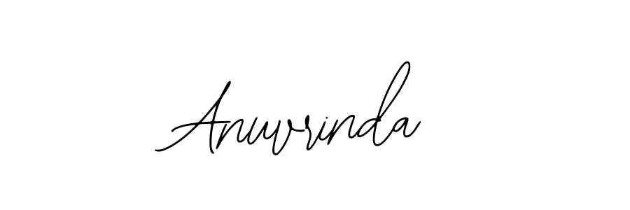 Also You can easily find your signature by using the search form. We will create Anuvrinda name handwritten signature images for you free of cost using Bearetta-2O07w sign style. Anuvrinda signature style 12 images and pictures png