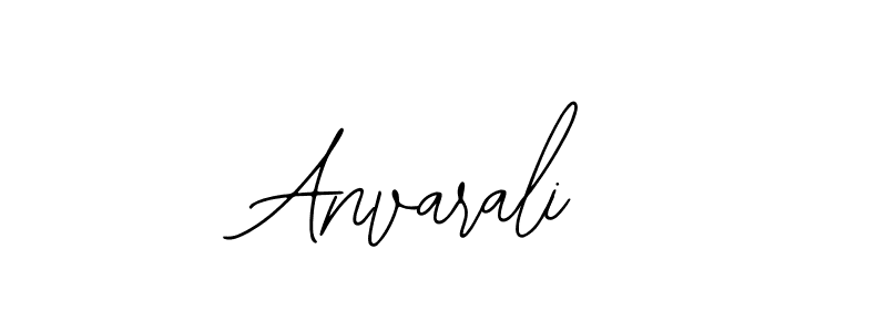 How to make Anvarali name signature. Use Bearetta-2O07w style for creating short signs online. This is the latest handwritten sign. Anvarali signature style 12 images and pictures png