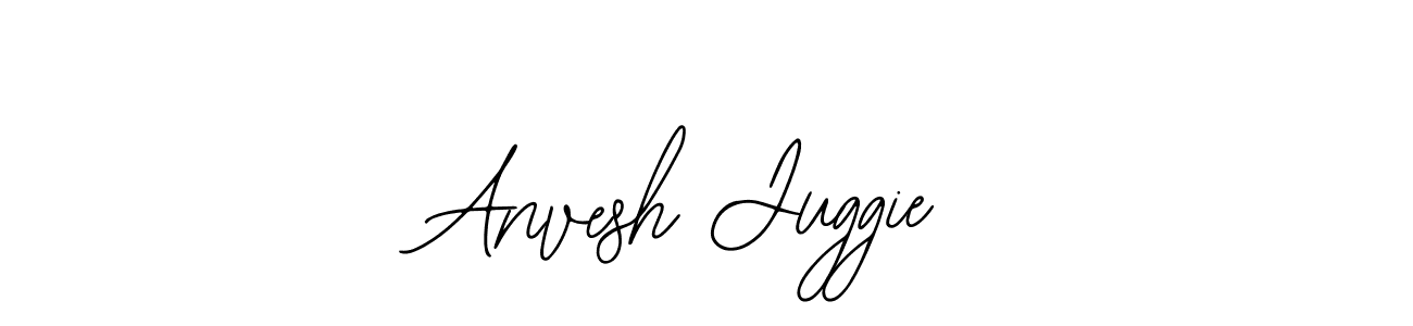 if you are searching for the best signature style for your name Anvesh Juggie. so please give up your signature search. here we have designed multiple signature styles  using Bearetta-2O07w. Anvesh Juggie signature style 12 images and pictures png