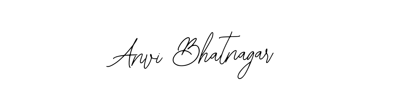 Create a beautiful signature design for name Anvi Bhatnagar. With this signature (Bearetta-2O07w) fonts, you can make a handwritten signature for free. Anvi Bhatnagar signature style 12 images and pictures png