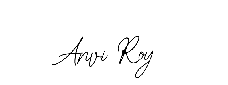 Also You can easily find your signature by using the search form. We will create Anvi Roy name handwritten signature images for you free of cost using Bearetta-2O07w sign style. Anvi Roy signature style 12 images and pictures png