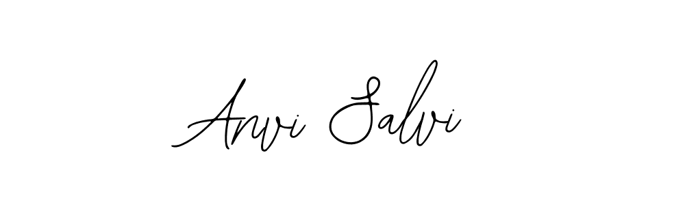 Make a beautiful signature design for name Anvi Salvi. Use this online signature maker to create a handwritten signature for free. Anvi Salvi signature style 12 images and pictures png